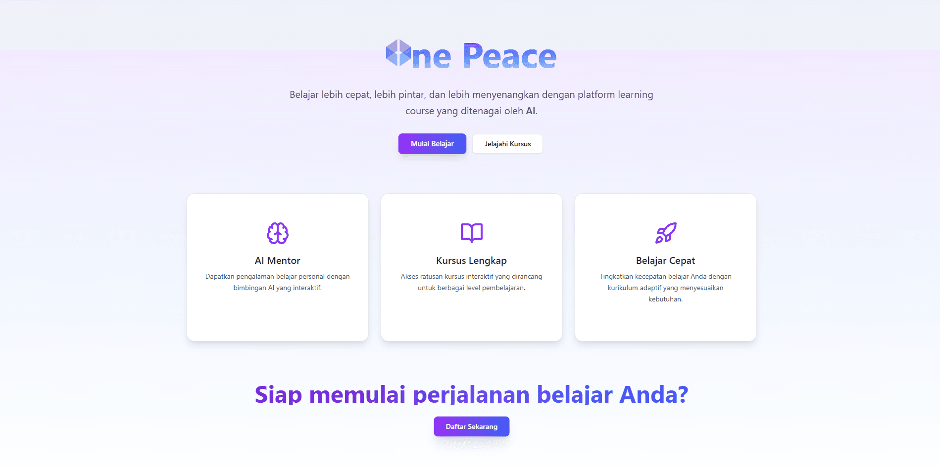 Learning Course